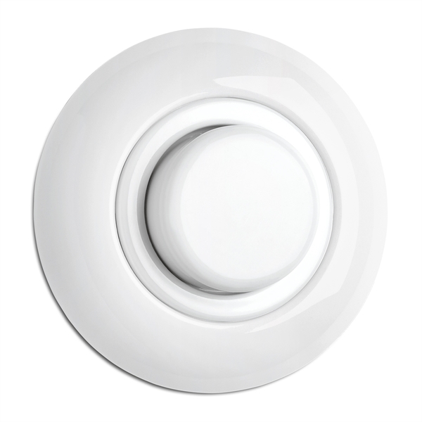 900.0003.PW Dimmer LED-, Glüh-, HV- und NV-Halogenlampen Porzellan, Unterputz-Schaltersystem