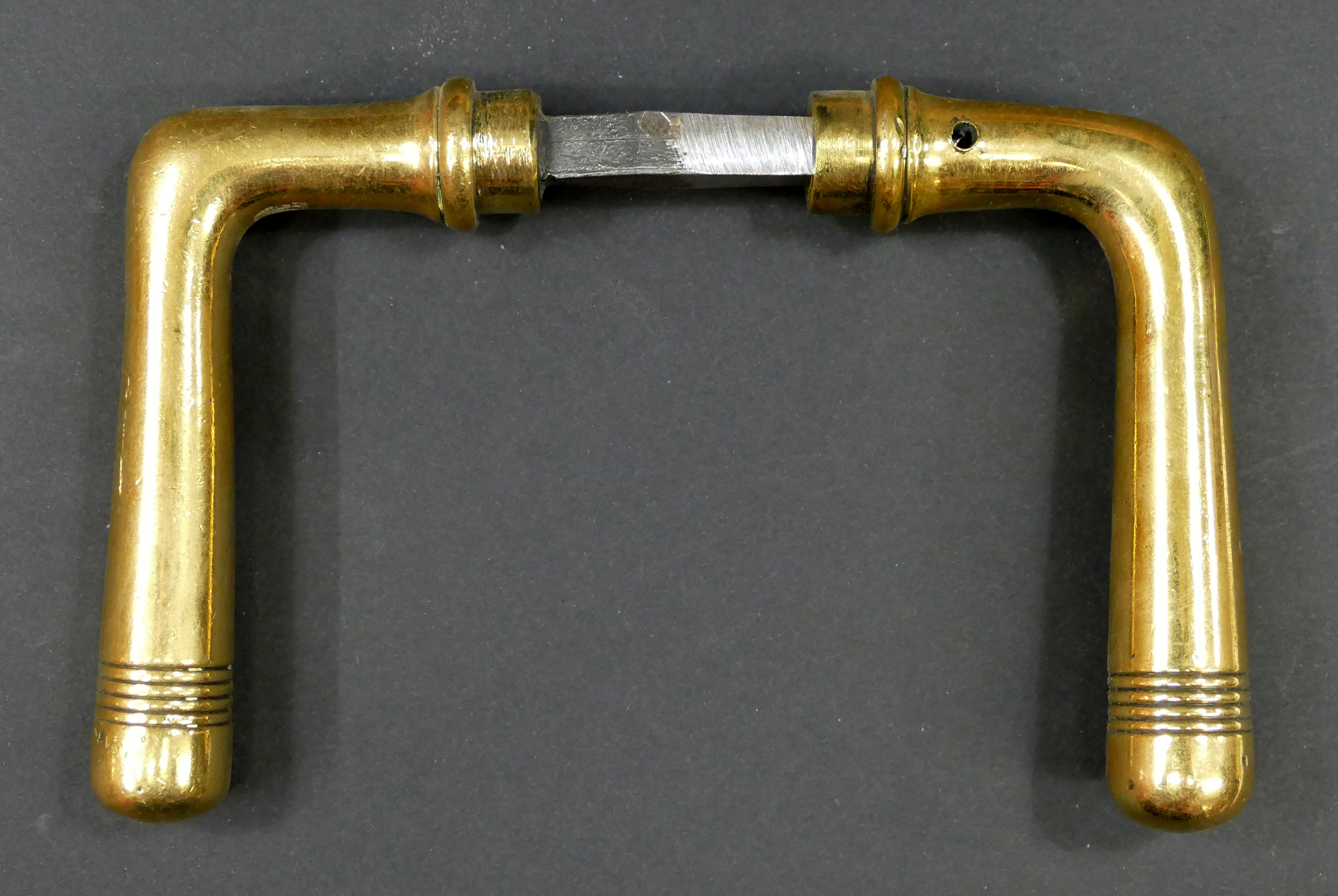 35.321.0287 JCB original antiker Türgriff für Einsteckschloss Jugendstil