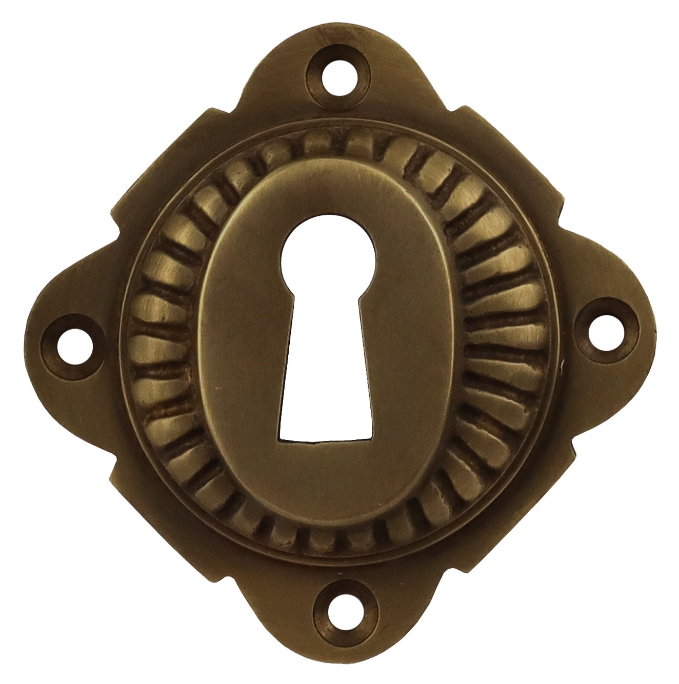 320.0091.45 Schlüsselrosette - antike Tür Rosette, Zierrosette, Türbeschlag